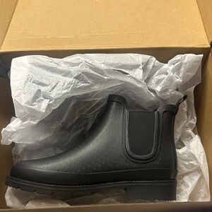 Children's Black Ankle Boots